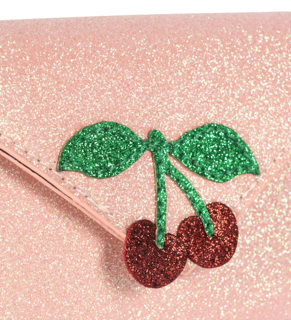Punge*Konges Sløjd Pung - Love Letter - Pink Glitter