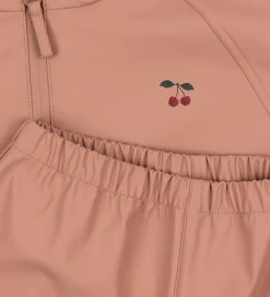 Børn Konges Sløjd Regntøj - PU - Plainy - Cameo Brown
