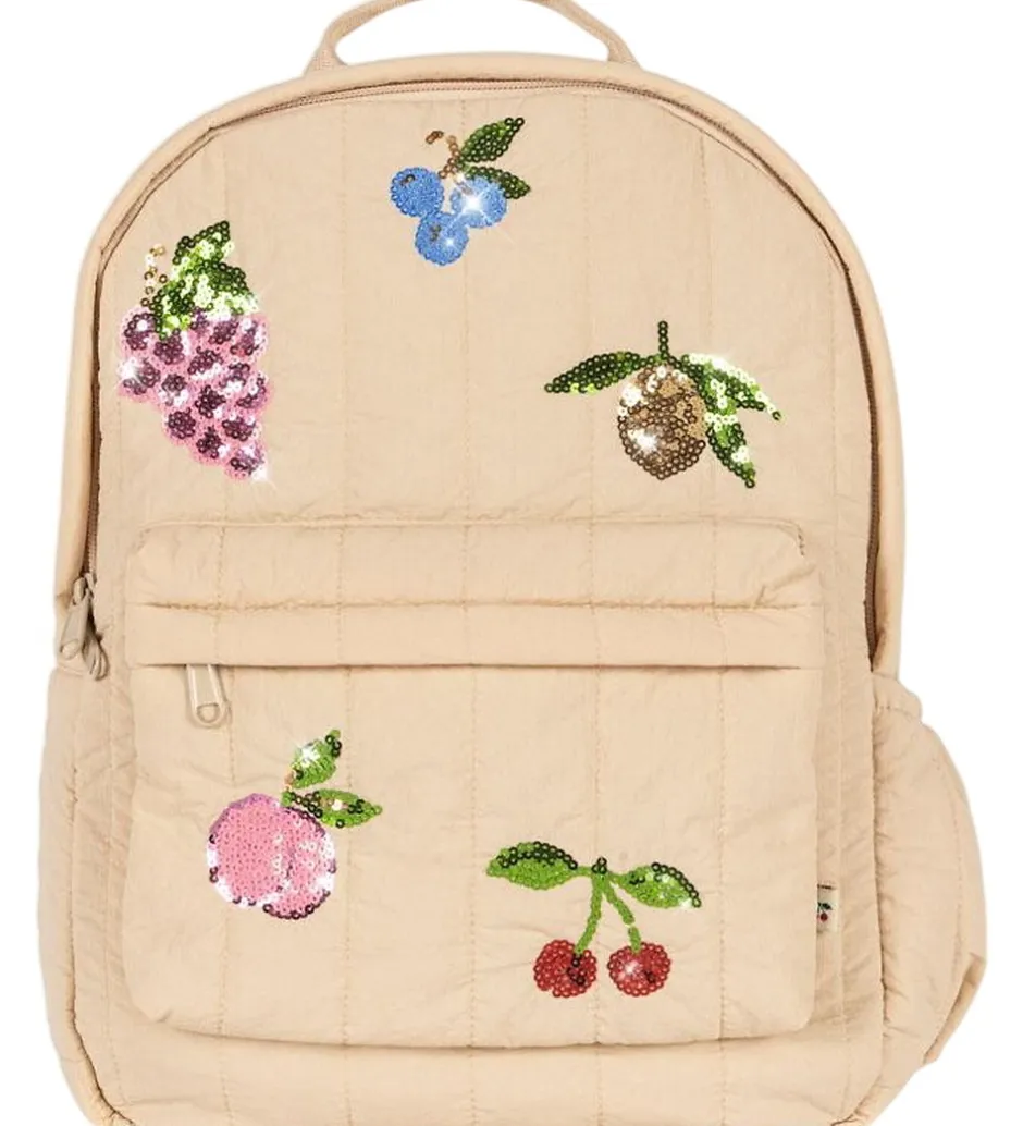 Rygsække*Konges Sløjd Rygsæk - Juno Quilted - Frappe/Frugter