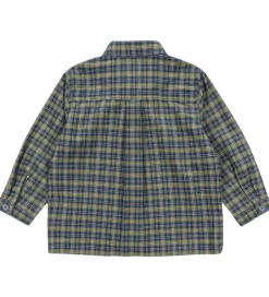 Skjorter*Konges Sløjd Skjorte - Fløjl - Cara - Laurel Blue Check