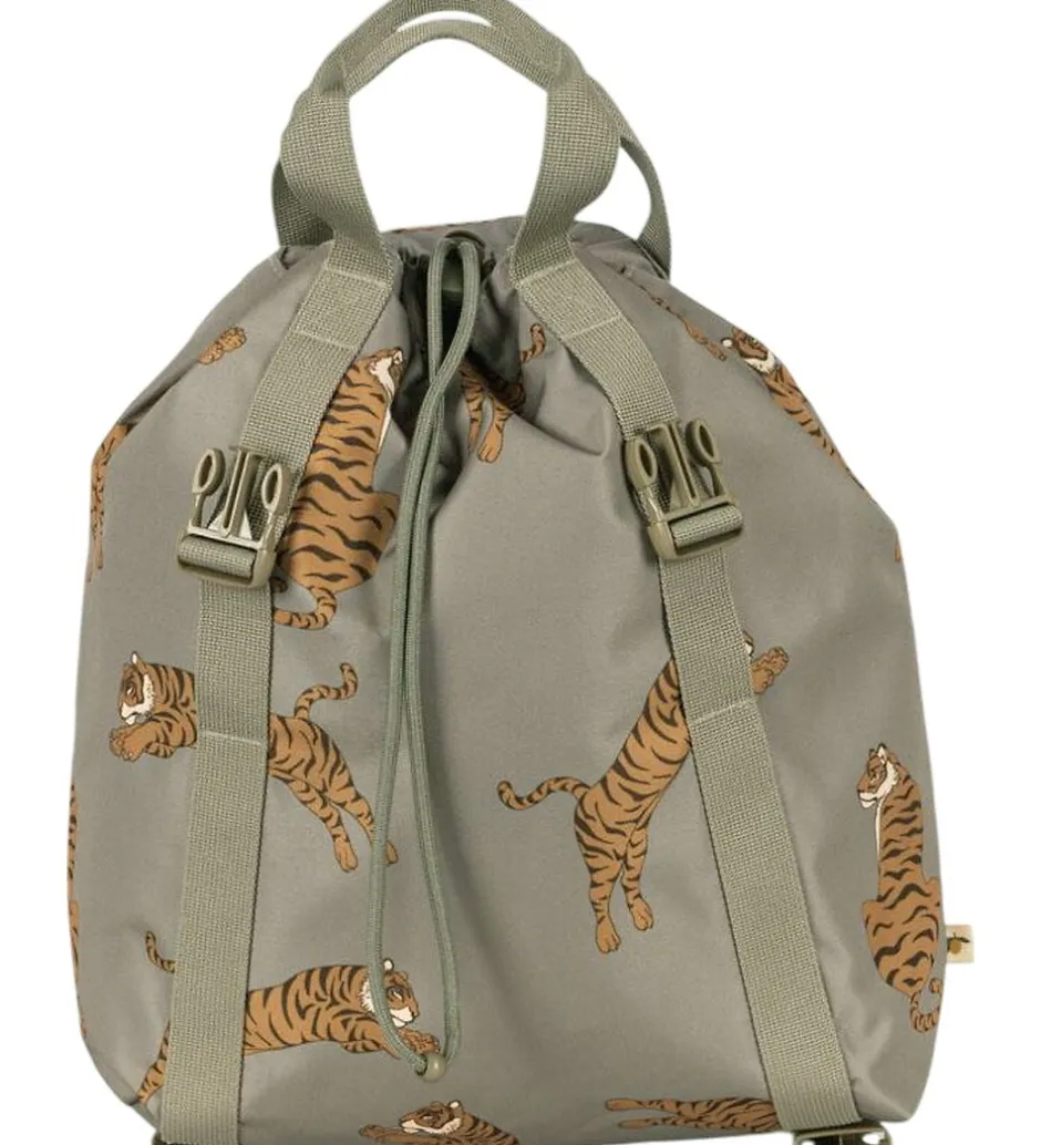 Skoletasker*Konges Sløjd Skoletaske m. Gymnastiktaske - Clover - Tiger Oak