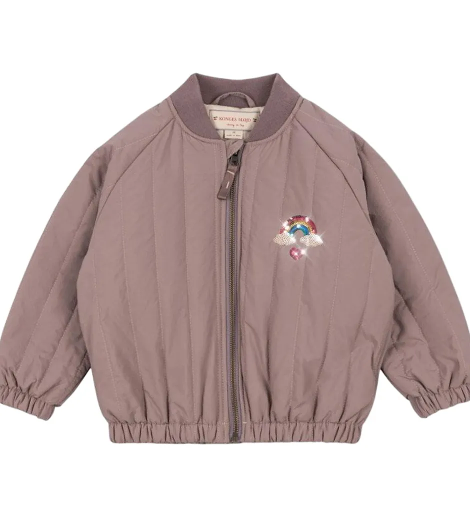 Børn Konges Sløjd Termojakke - Juno Bomber - Twilight Mauve
