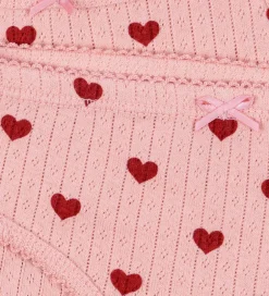 Undertøj*Konges Sløjd Undertøj - Minnie - Amour Rouge m. Hulmønster