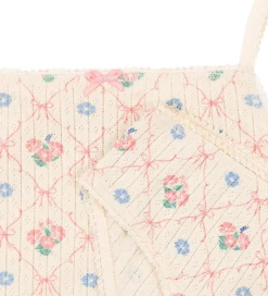 Undertøj*Konges Sløjd Undertøj - Rib - Minnie - Fleur Decor m. Hulmønster
