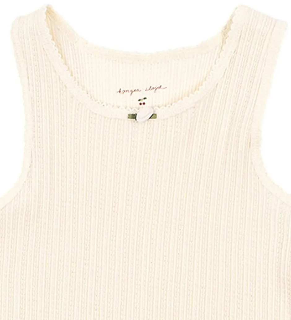 Undertøj*Konges Sløjd Undertøj - Rib - Papin - Antique White