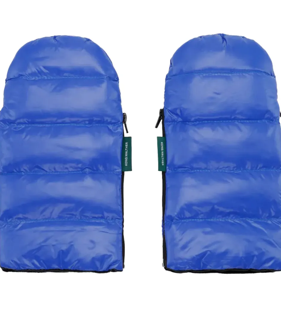 Barnevognsudstyr|Barnevognshandsker*KongWalther Barnevognshandsker - Østerbro - Puffer blue