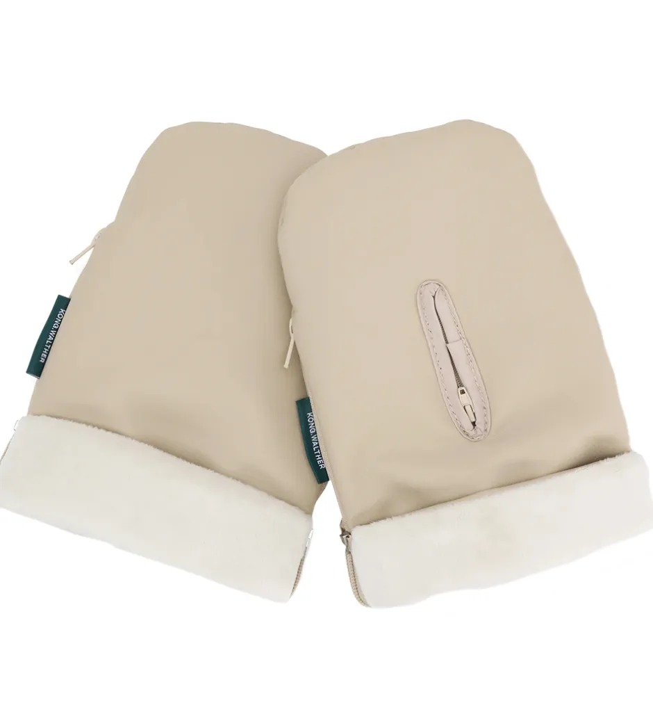 KongWalther Barnevognshandsker - Østerbro - Creme Fleece