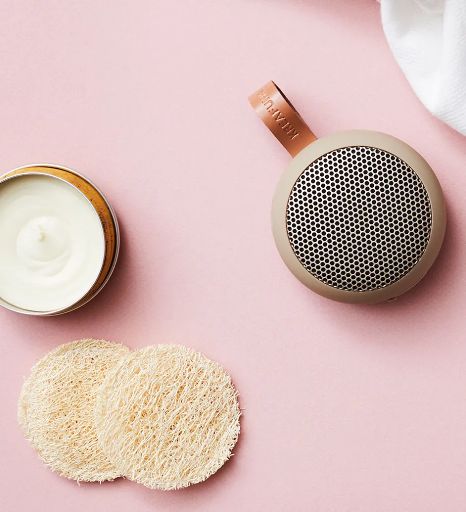 Højtalere*Kreafunk Højtaler - aGO II - Bluetooth - Ivory Sand