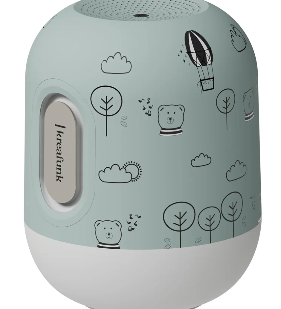 Fritstående Lamper|Lamper*Kreafunk Højtaler m. Lampe - Bluetooth - Glowie - 12,5x15,8 cm -