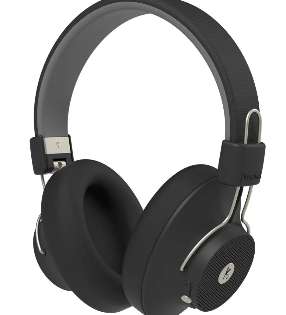 Høretelefoner*Kreafunk Høretelefoner - aBEAT Qi - Bluetooth - Sort