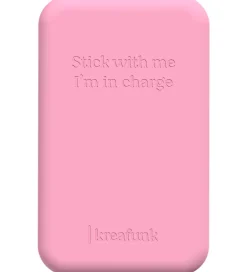 Powerbanks*Kreafunk Powerbank - toCHARGE Qi - Fresh Pink - 5.000mAh