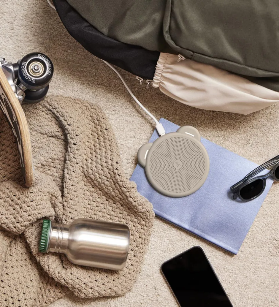 Adaptere Og Opladere*Kreafunk Trådløs Oplader - Paddy - Ivory Sand