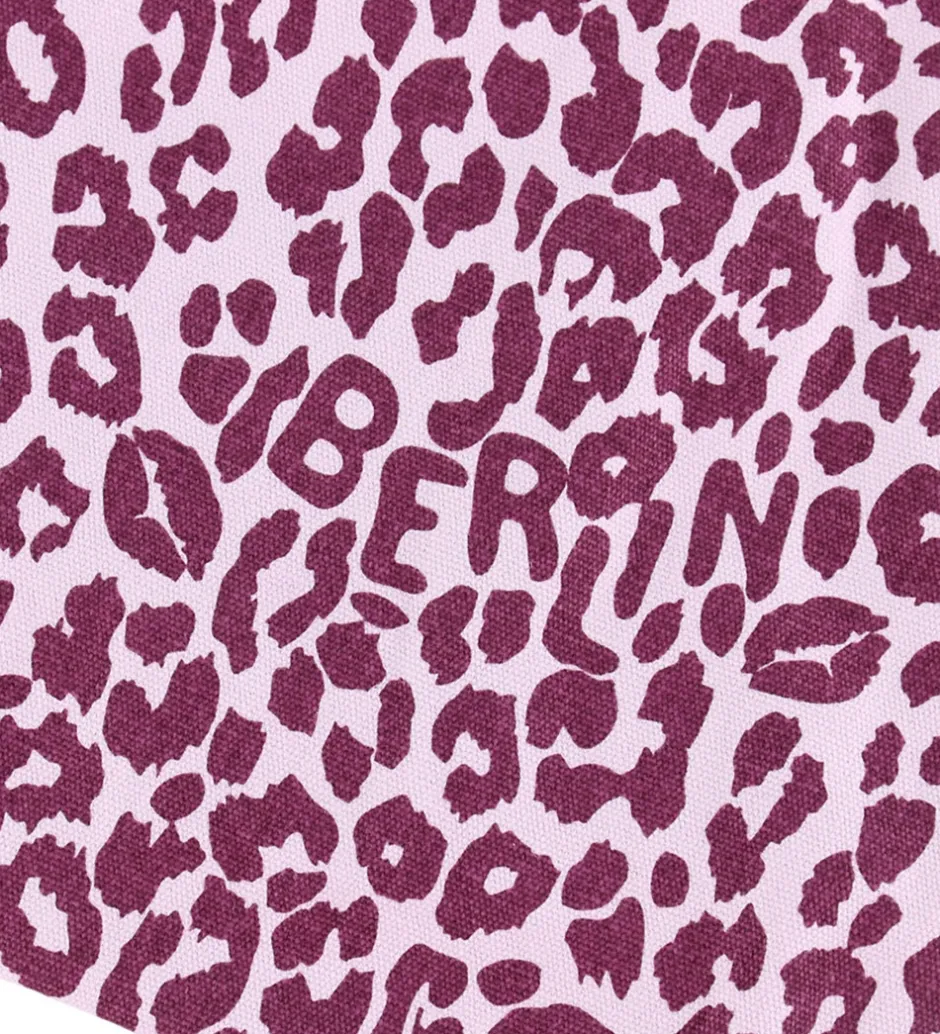 Lala Berlin Shopper - Carmela - Burgundy Leo