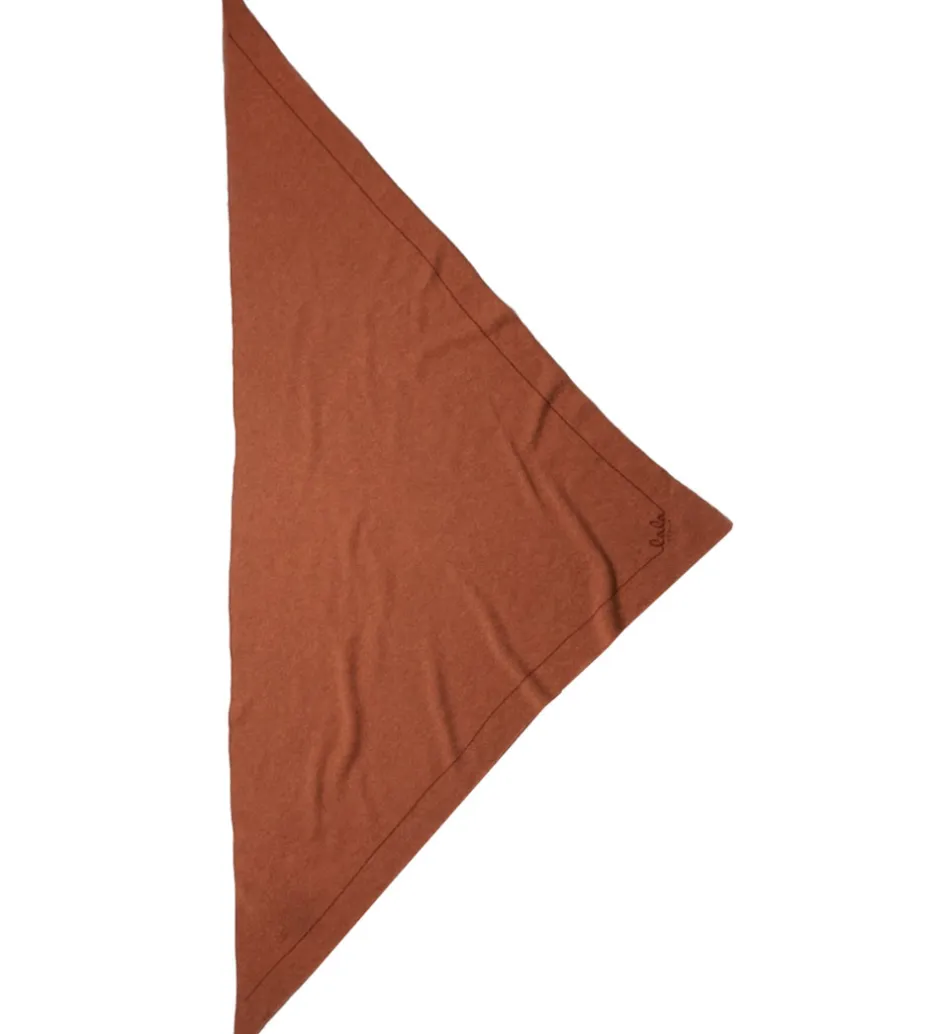 Børn Lala Berlin Tørklæde - 162x85 - Triangel Solid M - Cashmere Gur