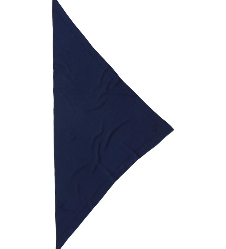 Børn Lala Berlin Tørklæde - 162x85 - Triangel Solid M - Inchiostro