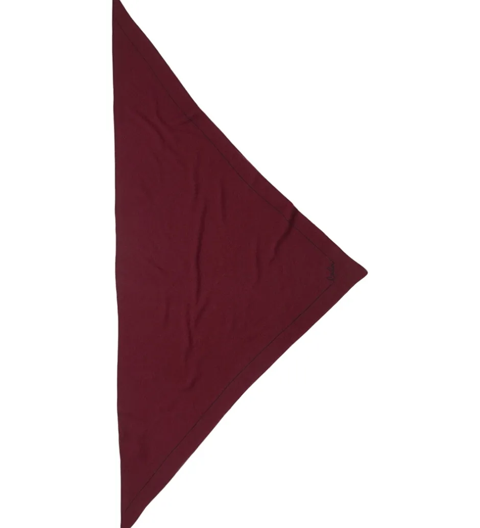 Børn Lala Berlin Tørklæde - 162x85 - Triangel Solid M - Cashmere Bord