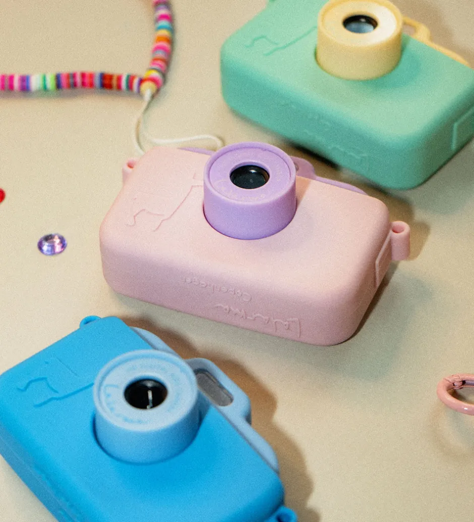 Børnekamera*Lalarma Kamera - Star - Rosa/Lilla