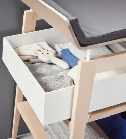 Pusleborde*Leander Linea Skuffe til Puslebord - 90x50x16 cm - Hvid