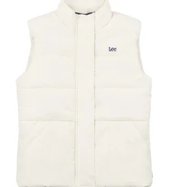 Veste|Dunveste Og Dyneveste*Lee Dynevest - Gilet Puffer - Pearled Ivory
