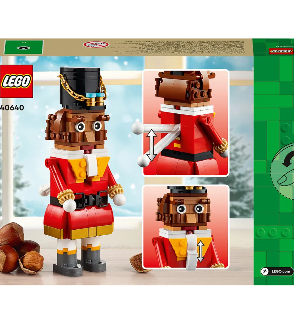 Julepynt*LEGO® - Nøddeknækker 40640 - 208 Dele
