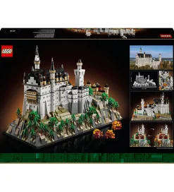 Lego®|Konstruktionslegetøj*LEGO® Architecture - Neuschwanstein Slot 21063 - 3455 Dele