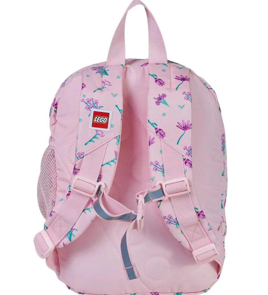 Børn LEGO® Tasker LEGO® Børnehavetaske - Flowers - 10 L - Lyserød