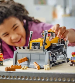 Lego®|Byg Og Klodser*LEGO® City - Gul bulldozer 60466 - 682 dele