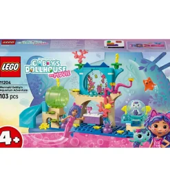 Lego®|Konstruktionslegetøj*LEGO® Gabby's Dollhouse - Havfrue-Gabby 11204 - 103 Dele