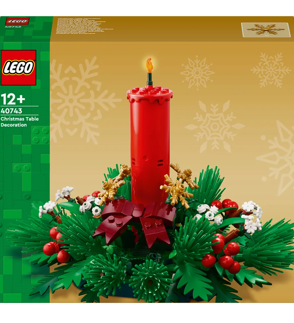 Lego®|Konstruktionslegetøj*LEGO® Juledekoration 40743 - 433 Dele