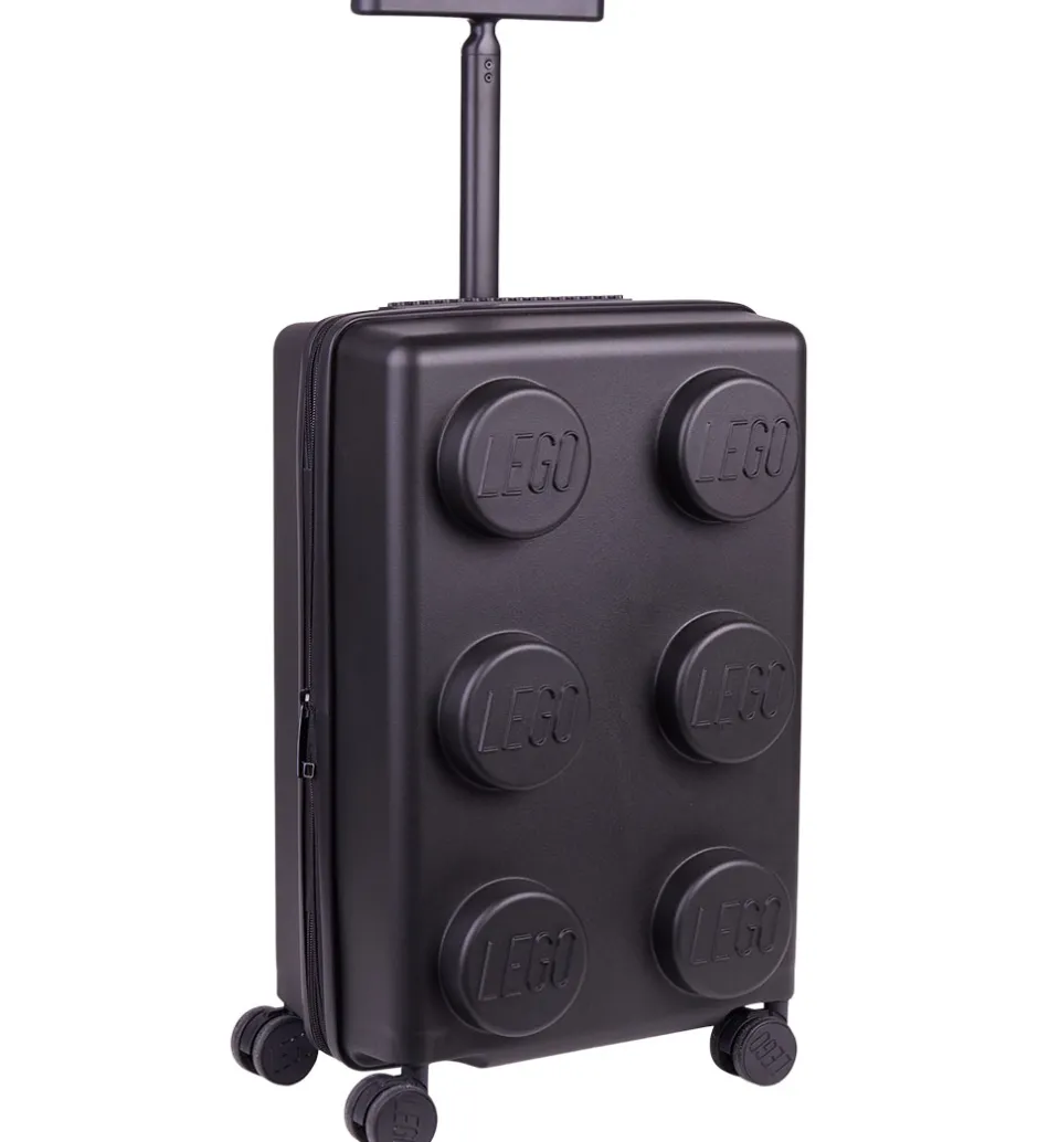 Børnekufferter*LEGO® Tasker LEGO® Kuffert - Brick 2x3 - Expandable PP - 31 L - Sort