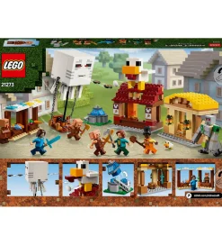 Lego®|Byg Og Klodser*LEGO® Minecraft - Angreb På Landsbyen 21273 - 555 Dele