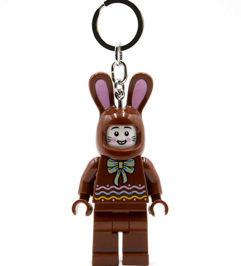 Lommelygter*LEGO® Nøglering m. Lommelygte - Chocolate Bunny