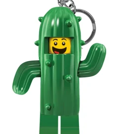 LEGO® Nøglering m. Lommelygte - Cactus Boy