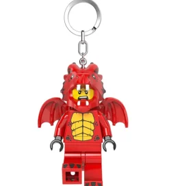 Euromic LEGO® Nøglering m. Lommelygte - Dragefyr