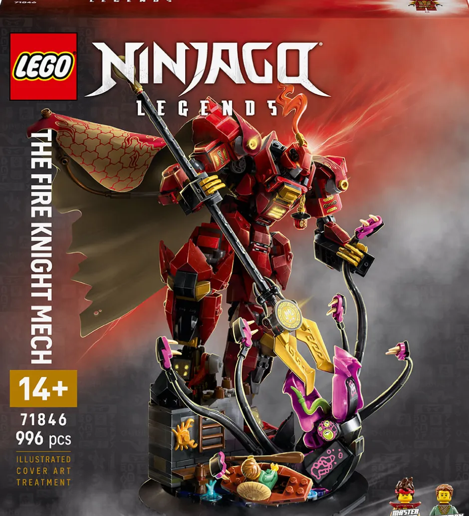 Lego®|Konstruktionslegetøj*LEGO® Ninjago - Ildridder-mech 71846 - 996 Dele