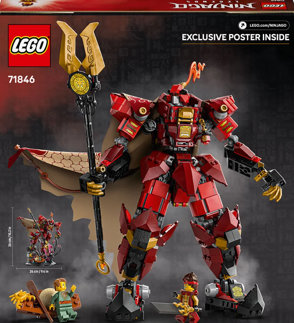 Lego®|Konstruktionslegetøj*LEGO® Ninjago - Ildridder-mech 71846 - 996 Dele