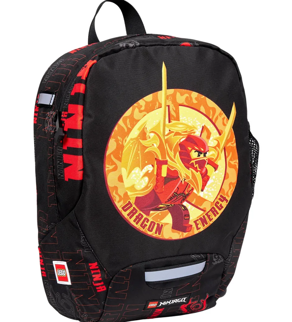 Børnehavetasker*LEGO® Tasker LEGO® Ninjago Børnehavetaske - Dragon Energy - 10 L - Sort