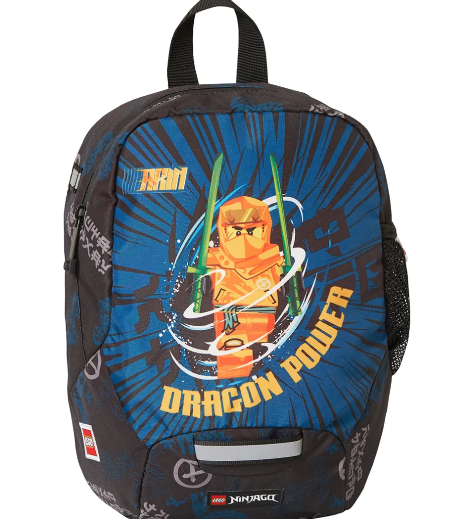 Børnehavetasker*LEGO® Tasker LEGO® Ninjago Børnehavetaske - Sort/Blå m. Print