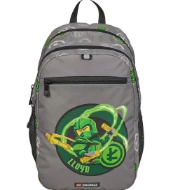 Skoletasker*LEGO® Tasker LEGO® Ninjago Rygsæk - Elemental Master Of Energy - 18 L - Grå