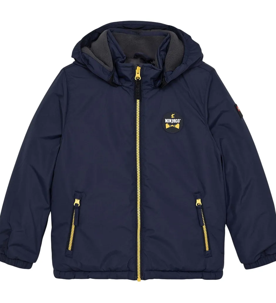 Børn LEGO® Wear LEGO® Ninjago Vinterjakke - LWJebel 601 - Navy m. Ninja