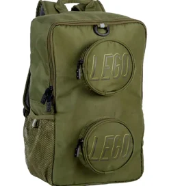 Lego®|Skole*LEGO® Skoletaske - Signature Brick - 18 L - Olive