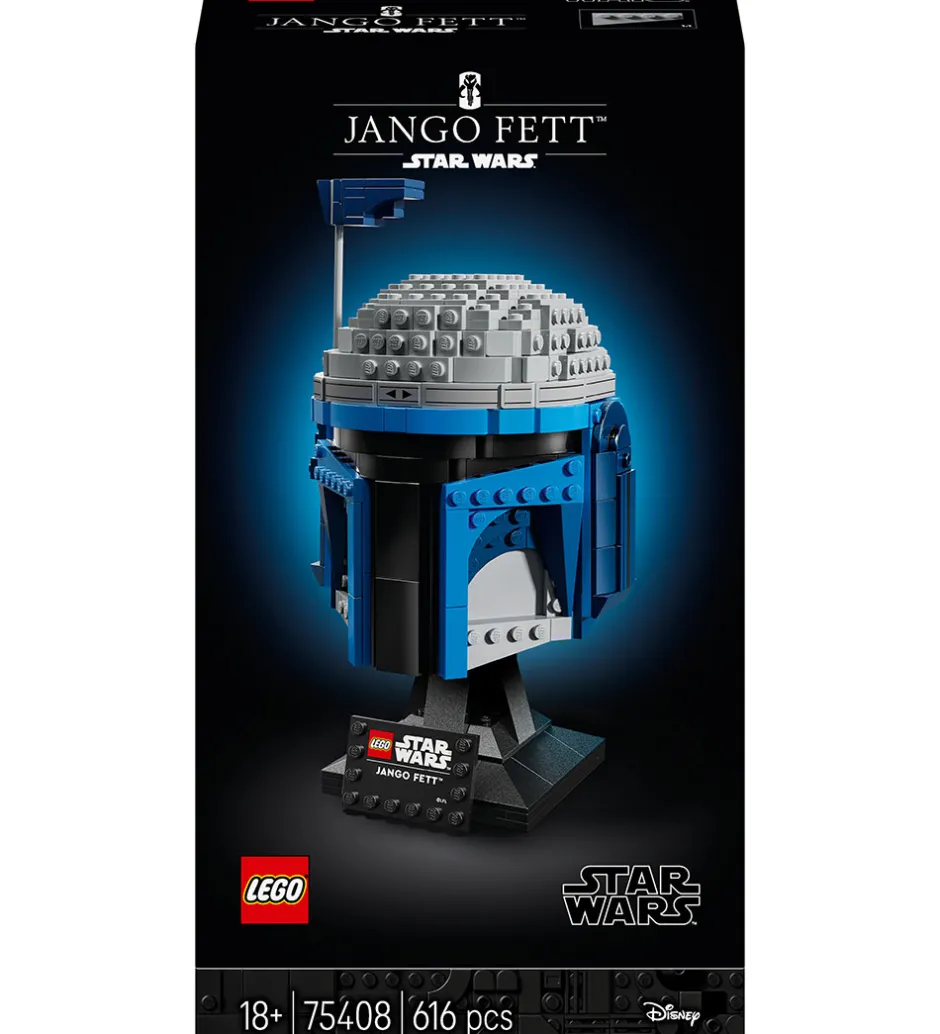 Lego®|Byg Og Klodser*LEGO® Star Wars - Jango Fetts™ Hjelm 75408 - 616 Dele