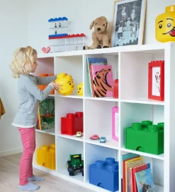 Skuffer*LEGO® Storage Opbevaringsskuffe - 4 Knopper - 25x25x18 - Gul