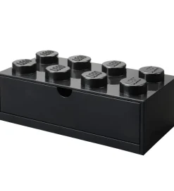 Skuffer*LEGO® Storage Opbevaringsskuffe - 8 Knopper - 31x15x9 - Sort