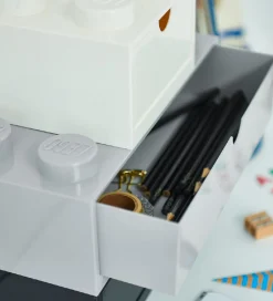 LEGO® Storage Opbevaringsskuffe - 8 Knopper - 31x15x9 - Grå