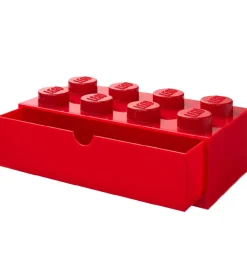 Skuffer*LEGO® Storage Opbevaringsskuffe - 8 Knopper - 31x15x9 - Rød
