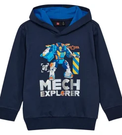 Hættetrøjer*LEGO® Wear City Hættetrøje - LwSaku - Mørkeblå