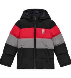 Overgangsjakker|Dunjakker Og Dynejakker*LEGO® Wear Dynejakke - LWJipe 705 - Sort/Rød/Grå