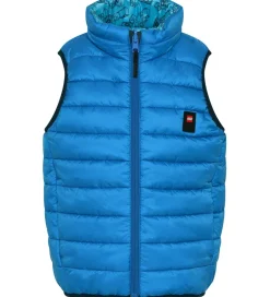 Dunveste Og Dyneveste*LEGO® Wear Dynevest - Vendbar - LWJesse 203 - Blå/Lyseblå m. Pri