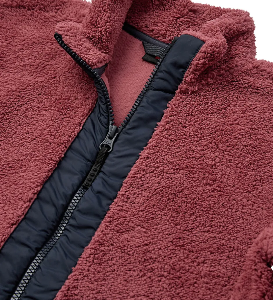 Fleece*LEGO® Wear Fleccejakke - Teddy - LWSaku 206 - Mørk Rosa